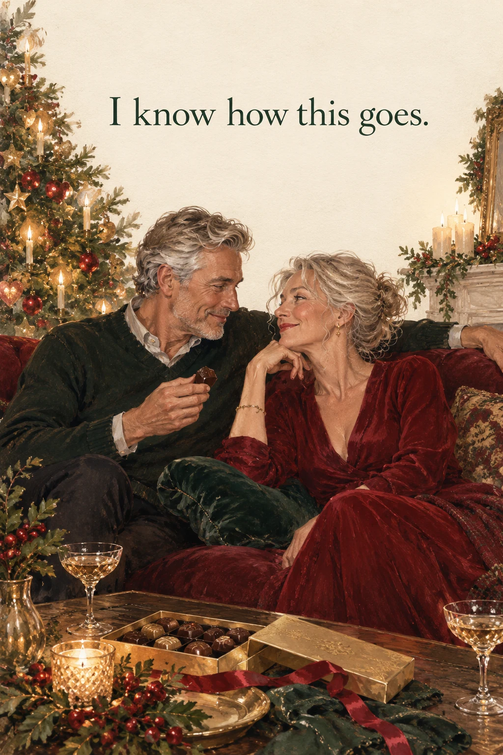 All These Christmases, Christmas card front