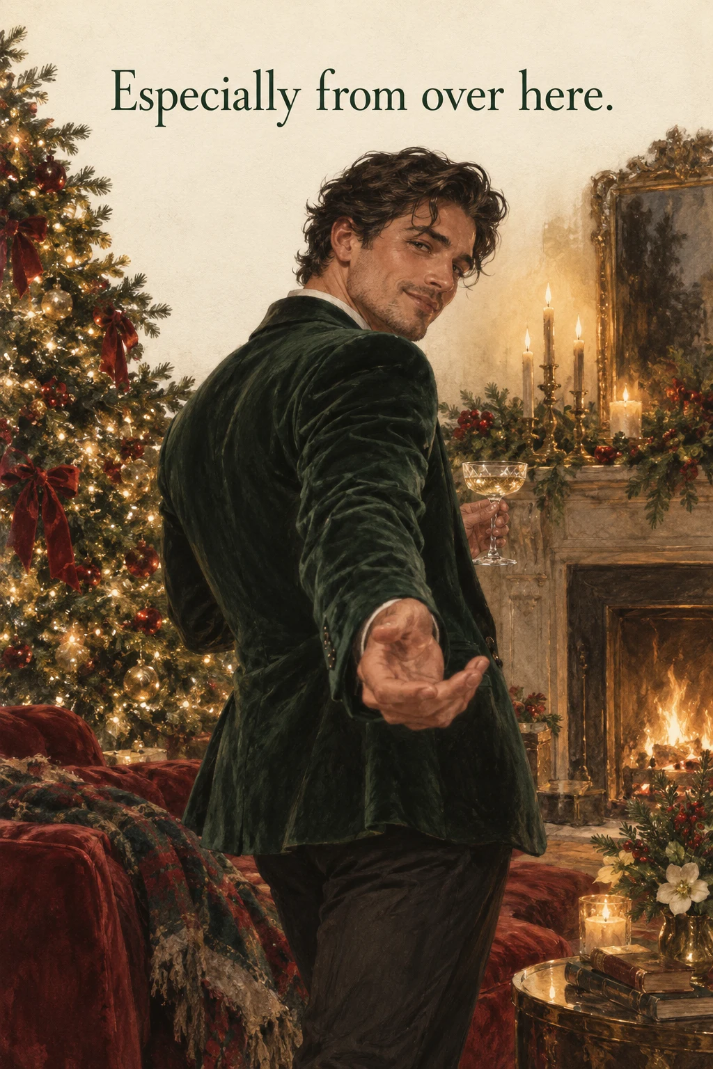 Christmas Looks Good on You, Christmas card front