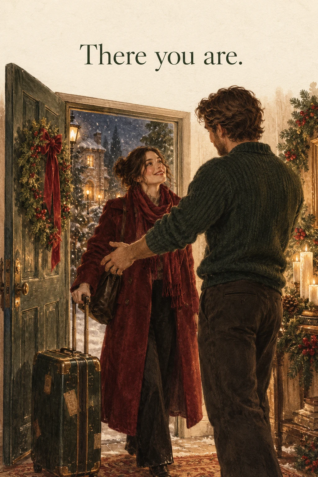 Home for Christmas, Christmas card front