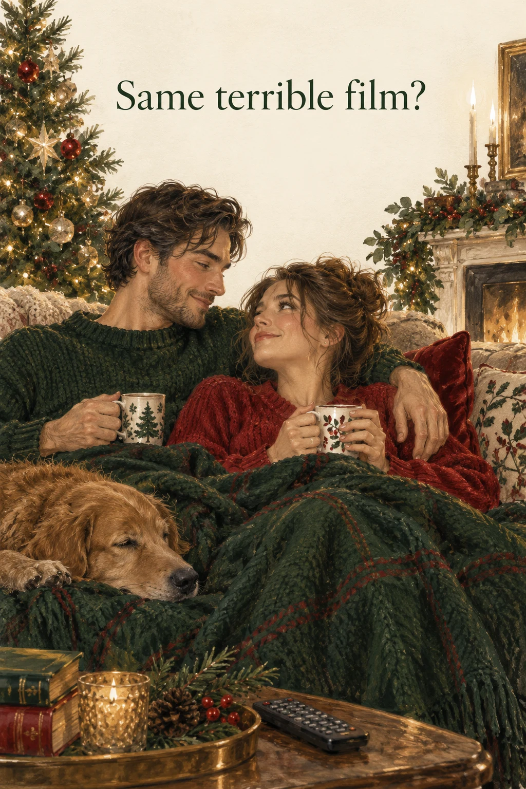 Little Traditions, Christmas card front