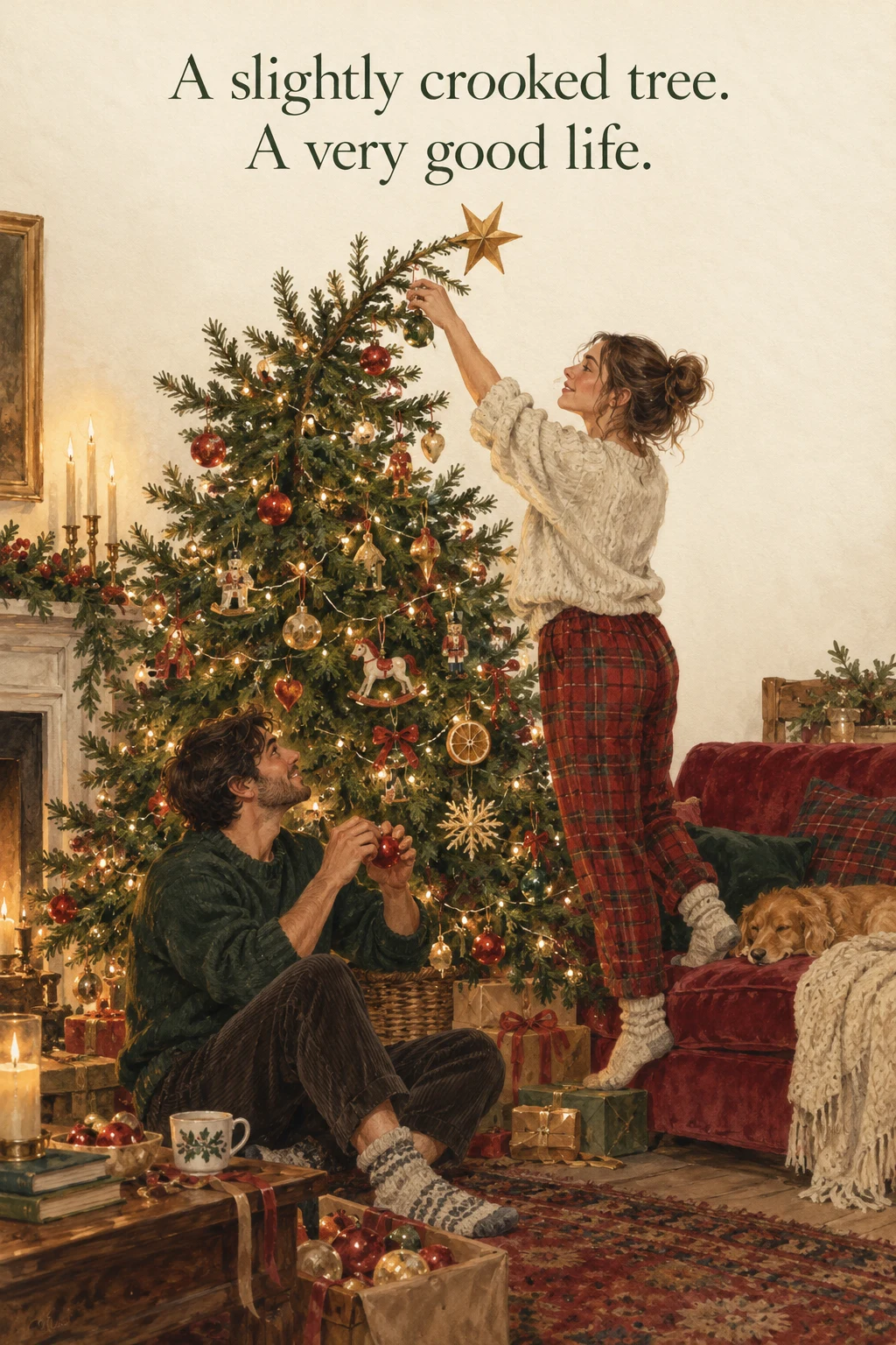 Our Kind of Christmas, Christmas card front