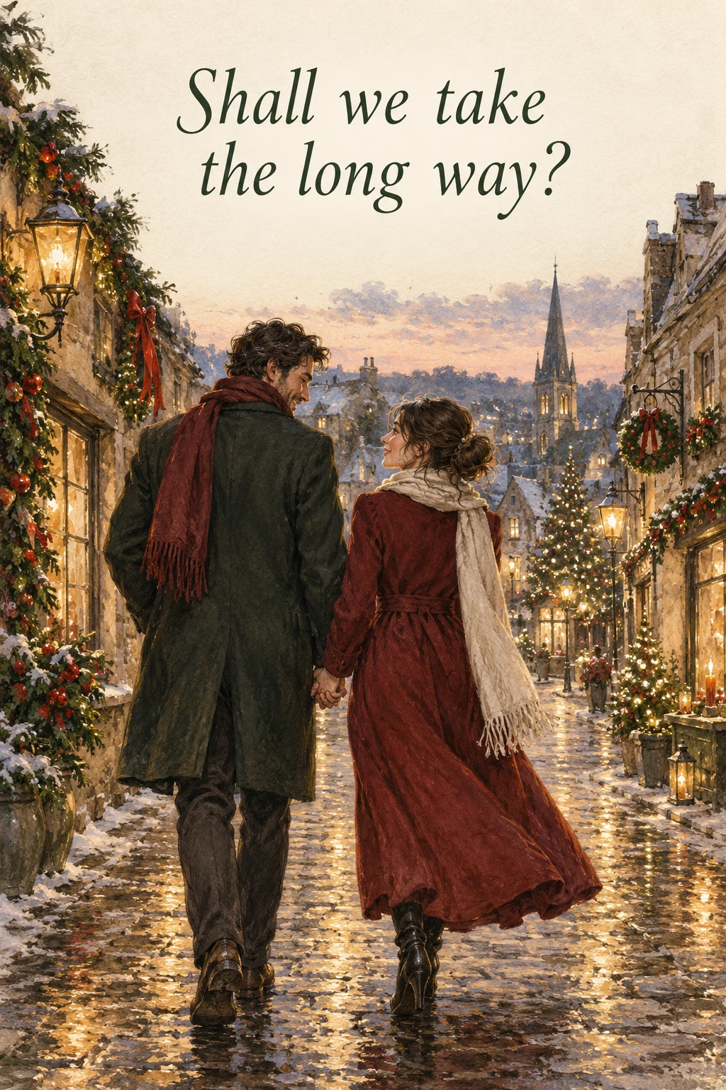 The Long Way Home, Christmas card front