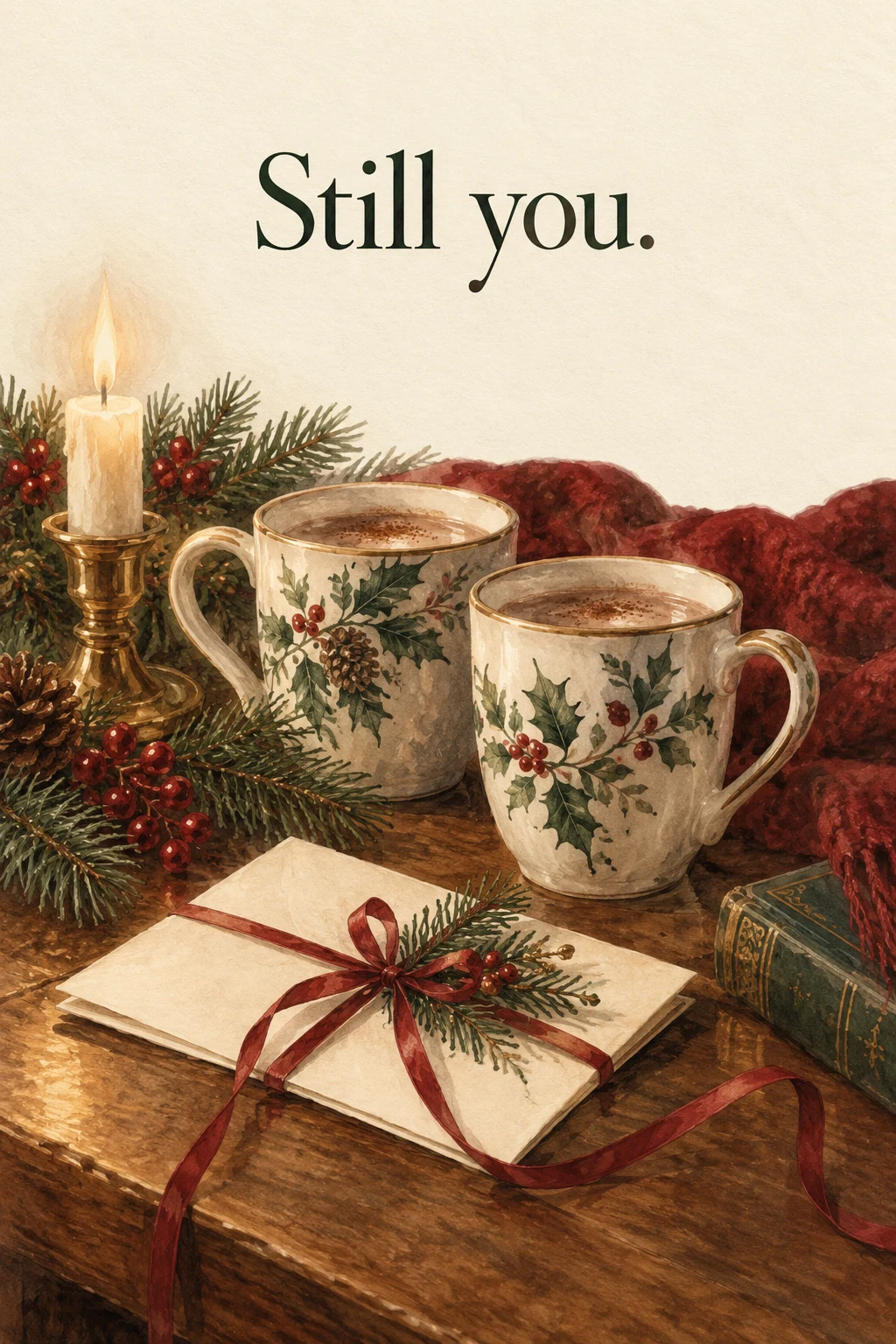 The Note, Christmas card front