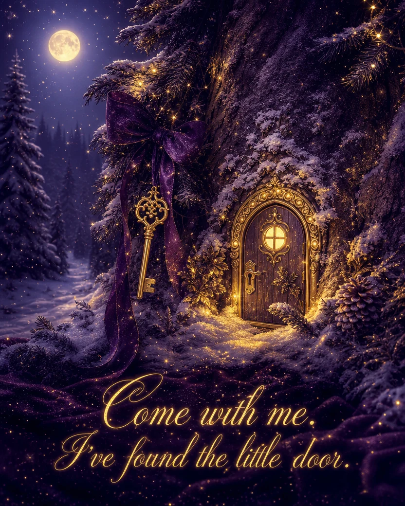 The Secret Key, Christmas card front
