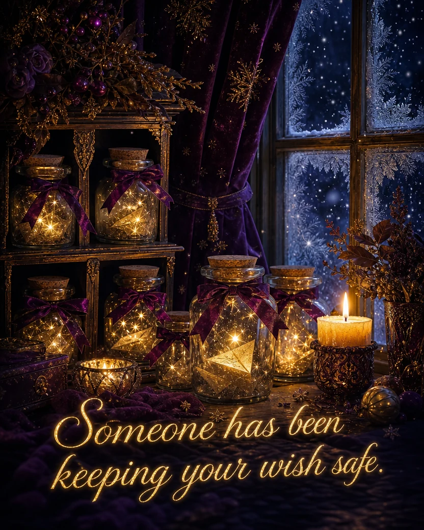 Wishkeeper, Christmas card front