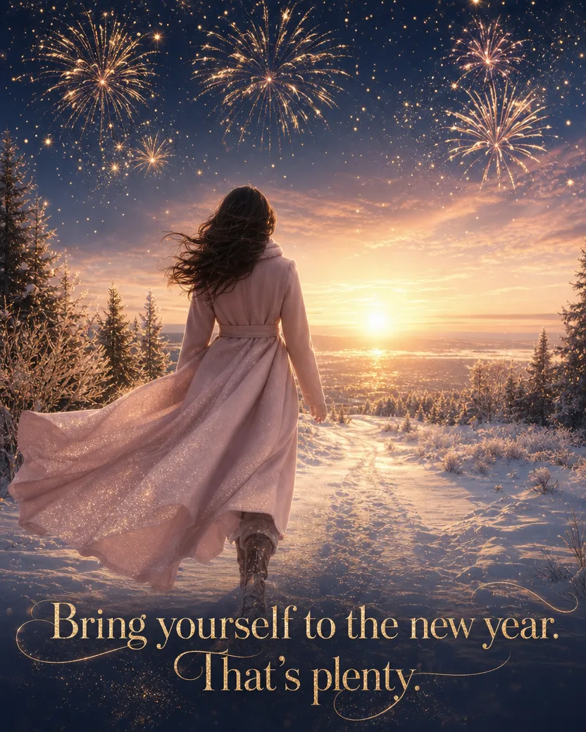 The Year Ahead, Christmas card front