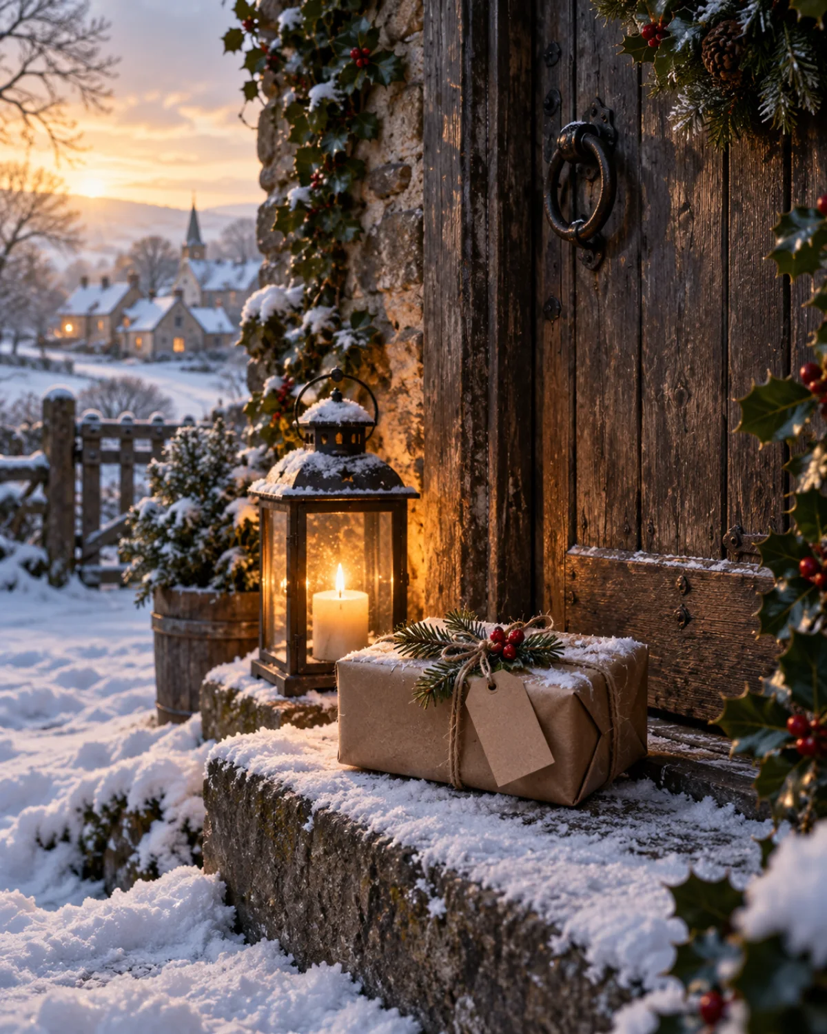 A Small Kindness, Christmas card front