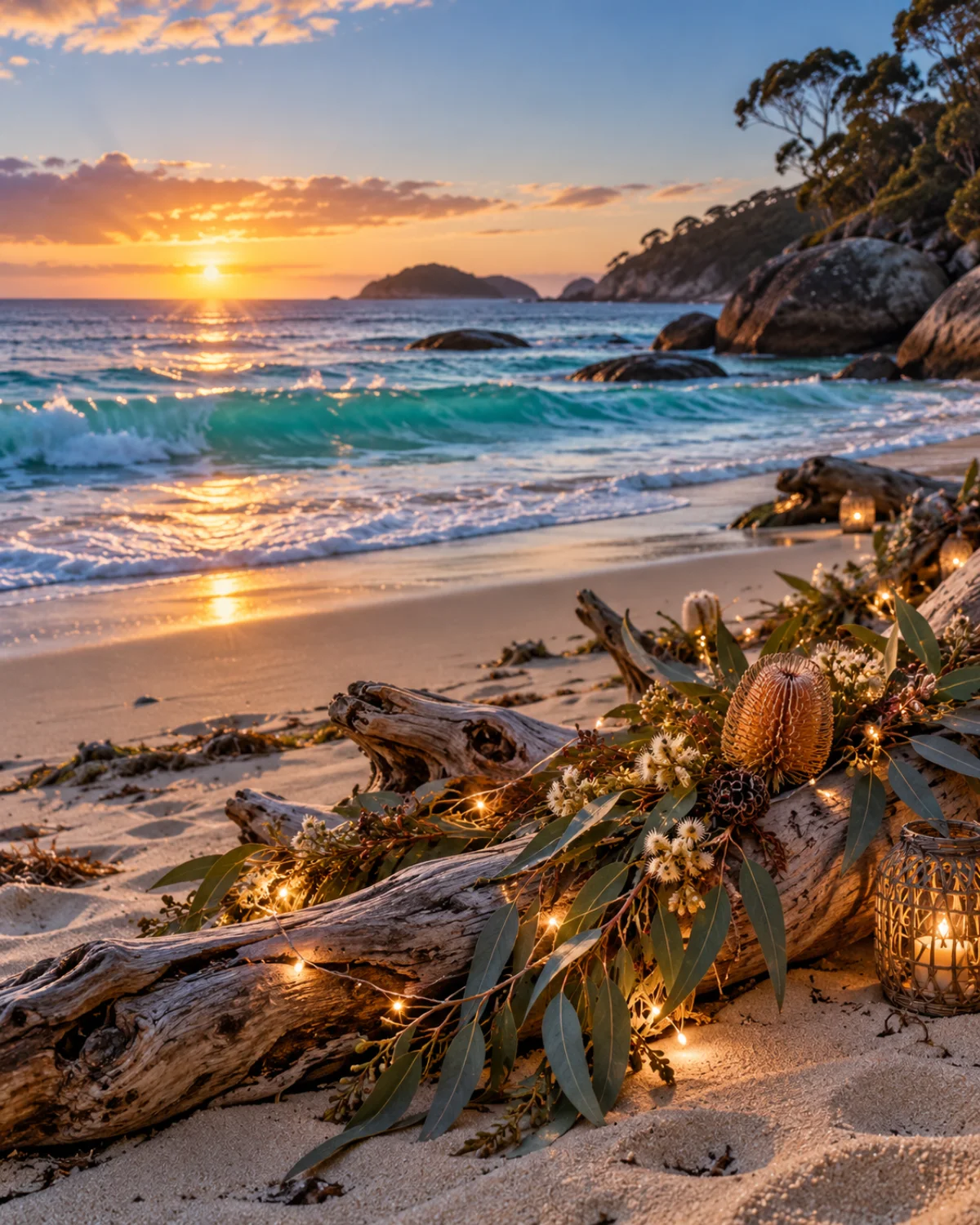 Christmas by the Sea, Christmas card front