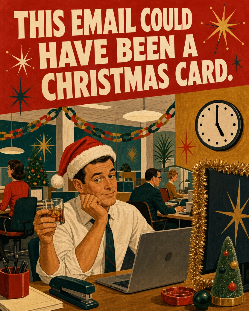 The Office, Christmas card front