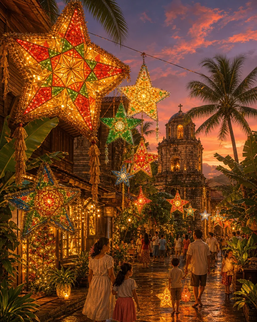Christmas in the Philippines, Christmas card front