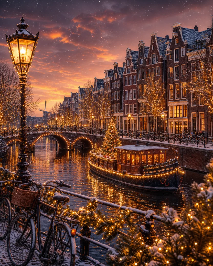 Christmas in the Netherlands, Christmas card front